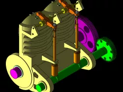 Two Cylinder Engine
