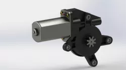 Universal eletric glass motor