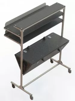 Veneer moisturizer rotative table ALU profile