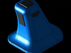 vertıcal mause (joystick) 3d printer