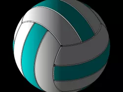 Volly Ball Sketch in Solidworks