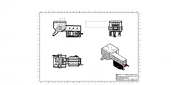 VTOL drone tilt system