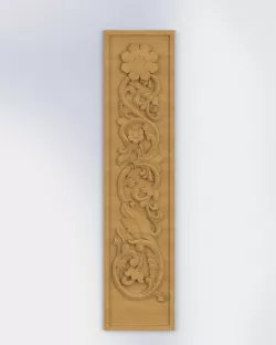Wooden CNC Carving Decorative Wall Frame
