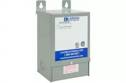 1 kVA Isolation Transformer - 120V Primary - 240V Secondary - NEMA 3R - Fully Potted - 1 Phase
