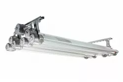 112W Explosion Proof LED Light for Paint Spray Booth - C1&2D1 - 4' 4 Lamp - T6 Temp - 0-10V Dimming
