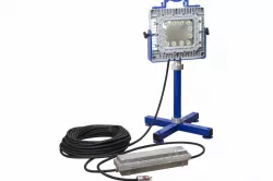 150W EXP LED Light - 21,000 Lm - 3ft Stand - Quick Change Mount - C1D1 - 100' 12/3 SOOW - EXP Plug