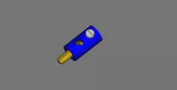 2,6mm Modelleisenbahn Stecker