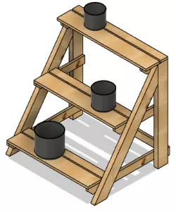 3 Tier Pot Stand