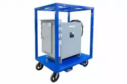 30 kVA 3PH DOE Portable Transformer, 690V Delta Primary, 415Y/240 Wye-N Secondary, N3R, Ventilated, 60 Hz, 10' 10/4 SOOW Cord w/ 432P5W Plug