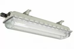 34W Emergency Fluorescent Light - 2' 2 Lamp - Emergency Battery Backup - ATEX/IECEx - 24V