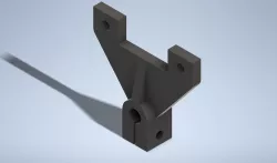 3D CAD Basic exercise 3 fast piece/ pieza rapida3 Autodesk Inventor Pro