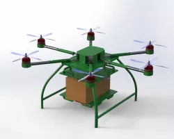 3D Printed Carrier Drone