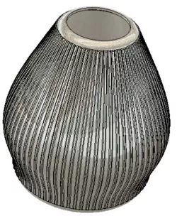3D Printed Vase