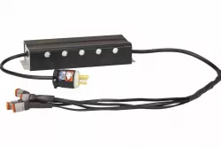 4 Plug Multiport AC to DC transformer converts 120-277 volt AC to 12/24 Volts DC - 25 Amp Max