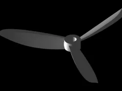 5045 *improved* propeller for BLDC motors