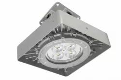 50W Explosion Proof Low Bay LED Fixture - Paint Spray Booth Approved -7,000 lms - Ceiling Mount - T5