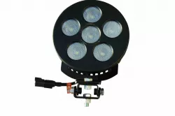 60 Watt LED Equipment Light - 60 Watts - 5400 Lumens - Adjustable Trunnion Mount - Milspec Compliant