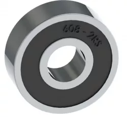 608-2RS sealed bearing 22(OD)*8(ID)*7(W)