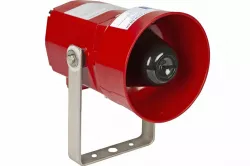 8W Explosion Proof Siren/Horn - Short Horn Series IIB - Aluminum Alloy - Bracket Mount - ATEX Rated