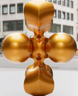 Abstract globular shape