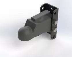 Adjustable Pintle Hitch