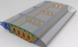 Aircraft wing section model