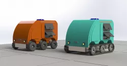 Autonomous Meal Delivery Robot Concept