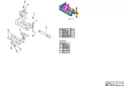 Bench Vise Assembly-Exploded drawing