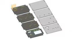 Boeing 737 light control panels