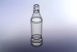 bottles for non-alcoholic malt beer