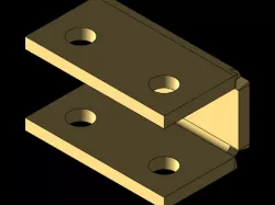 c clamp of sheet metal