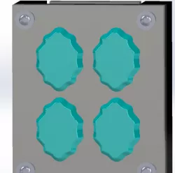 Cake dish mold