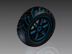 CAR WHEEL MODEL