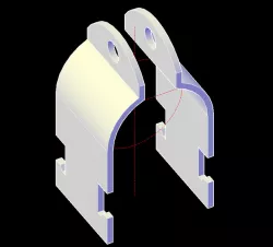 Clamp strud 1 inch