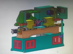 CNC hydraulic double head boring machine