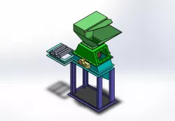 COAL CRUSHER WITH COMPLETE ASSEMBLY