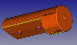 Cylinder drum pad
