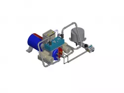 Desain Boiler Mini with System Hydrogen