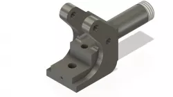 Designing a 3D Machine Part (Cradle) from supplied Drawing