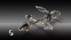 Differential with speed reducer