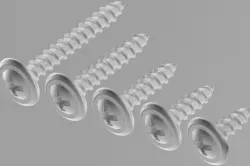 DIN 968C Opel pan head tapping screws with collar 4,2x13-32
