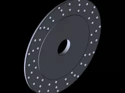 Disk break 100 mm.