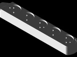 Electric Socket/Plug 5 Hole