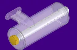 ETW - Muffler for "Bumble Bee" 50cc Auxiliary Engine.