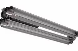 Explosion Proof Emergency LED light - 4 foot 2 lamp - Backup Ballast - Class 1 & 2 LED Light