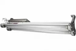Explosion Proof Emergency LED light - 4 ft 2 lamp - 125V DC - Backup Ballast - Paint Spray Booth T6