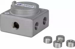 Explosion Proof Junction Box - 3/4-inch Hubs - 7 Openings