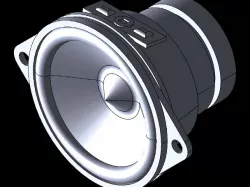 Extracted Logitech X530 Speaker Chassis rebuild for DIY BT Speaker