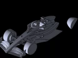 F1 2020 CAD model