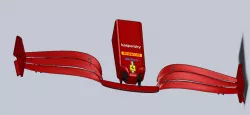 ferrari sf21 front wing concept